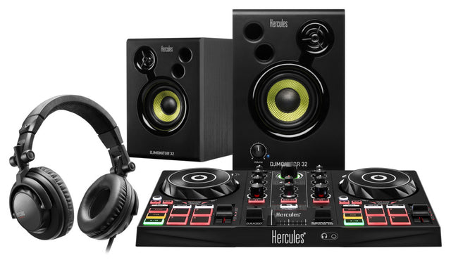 Hercules | DJ Learning Kit MK2 | Speakers | USB connectivity