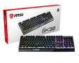 MSI | Vigor GK30 | Gaming Keyboard | Wired | RGB LED light | US | Black