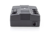 Digitus | All-in-One UPS | All-in-One UPS, 800VA/480W, LED 12V/9Ah x1, 4x CEE 7/7,3x IEC C13, USB, RJ45 | 800 VA | 480 W