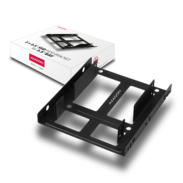 AXAGON Metal frame for mounting two 2.5" disks in a 3.5" position | RHD-225