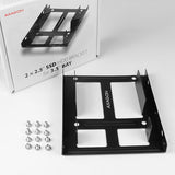 AXAGON Metal frame for mounting two 2.5" disks in a 3.5" position | RHD-225