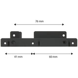 AXAGON Metal frame for mounting two 2.5" disks in a 3.5" position | RHD-225