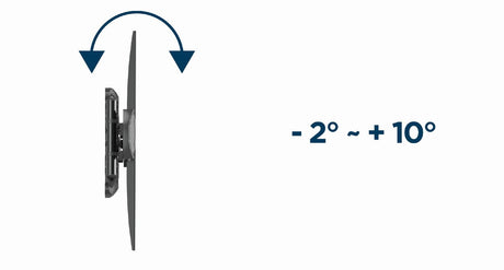 Gembird | Wall mount | WM-58ST-01 | Tilt, swivel, rotate | 32-58 " | Maximum weight (capacity) 36.4 kg | Black