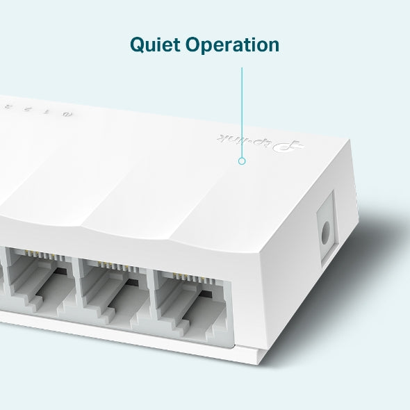 TP-LINK | 5-Port 10/100Mbps Desktop Network Switch | LS1005 | Unmanaged | Desktop | Power supply type External