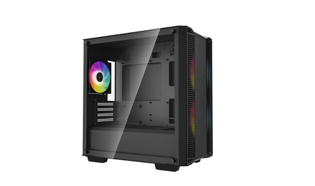 Deepcool | Micro-ATX CASE | CC360 | Mini-ITX / Micro-ATX | ATX PS2 (maximum length: 160mm) | Black