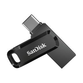 SanDisk Ultra Dual Drive Go USB atmintinė 128GB, USB-C/USB-A 3.2 Gen 1, Juoda