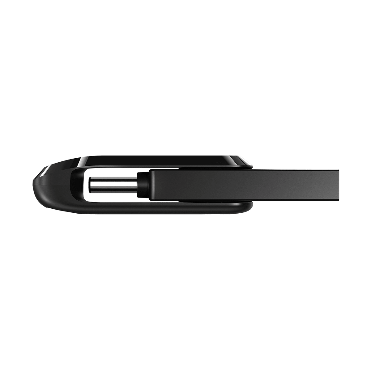 SanDisk Ultra Dual Drive Go USB atmintinė 128GB, USB-C/USB-A 3.2 Gen 1, Juoda