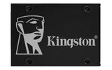 Kingston | KC600 | 512 GB | SSD form factor 2.5" | Solid-state drive interface SATA | Read speed 550 MB/s | Write speed 520 MB/s
