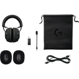 Logitech G PRO X LightSpeed Belaidės žaidimų ausinės, Juoda
