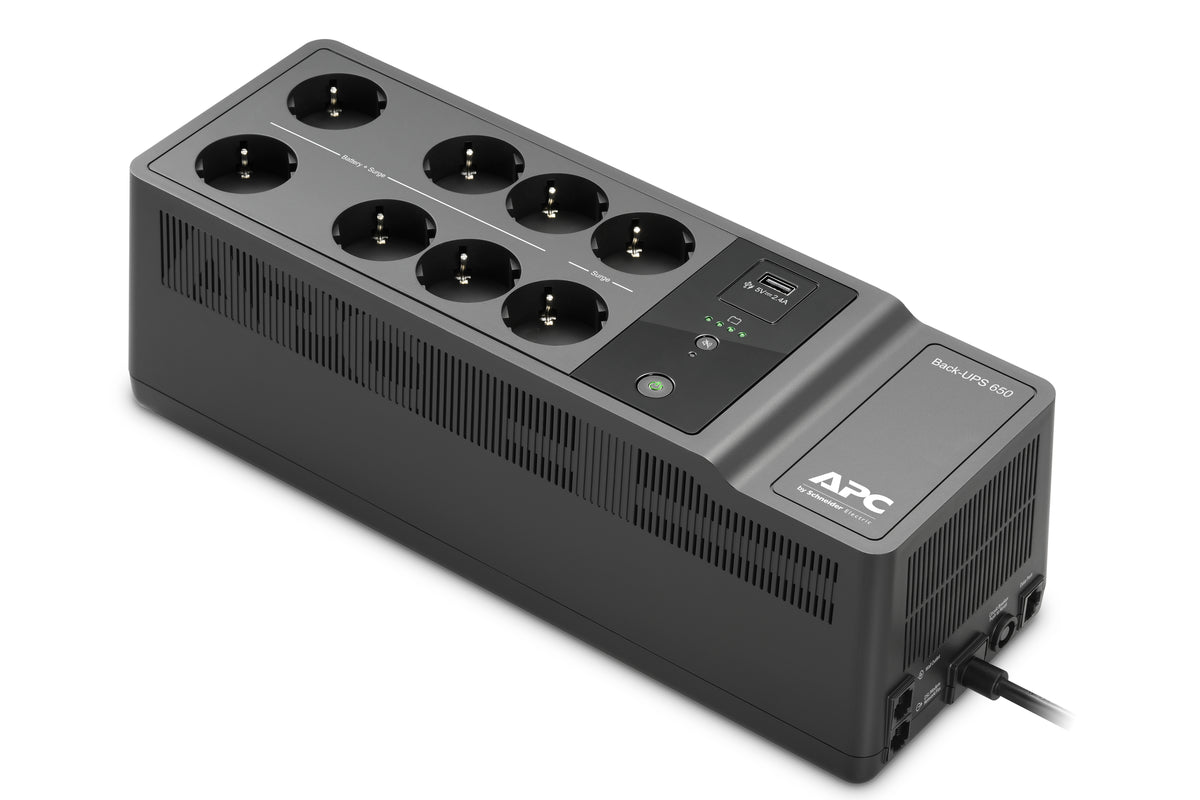 Schneider Electric APC Back-UPS | BE650G2-GR | 650 VA | 400 W