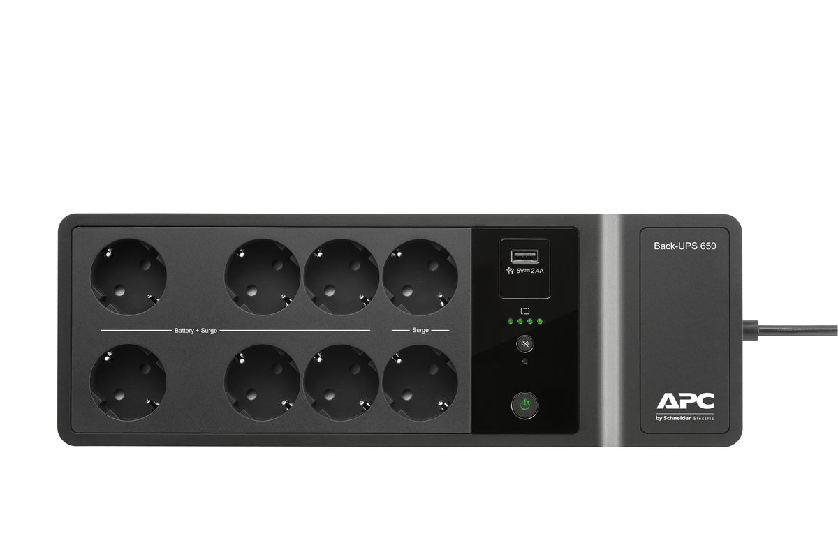 Schneider Electric APC Back-UPS | BE650G2-GR | 650 VA | 400 W