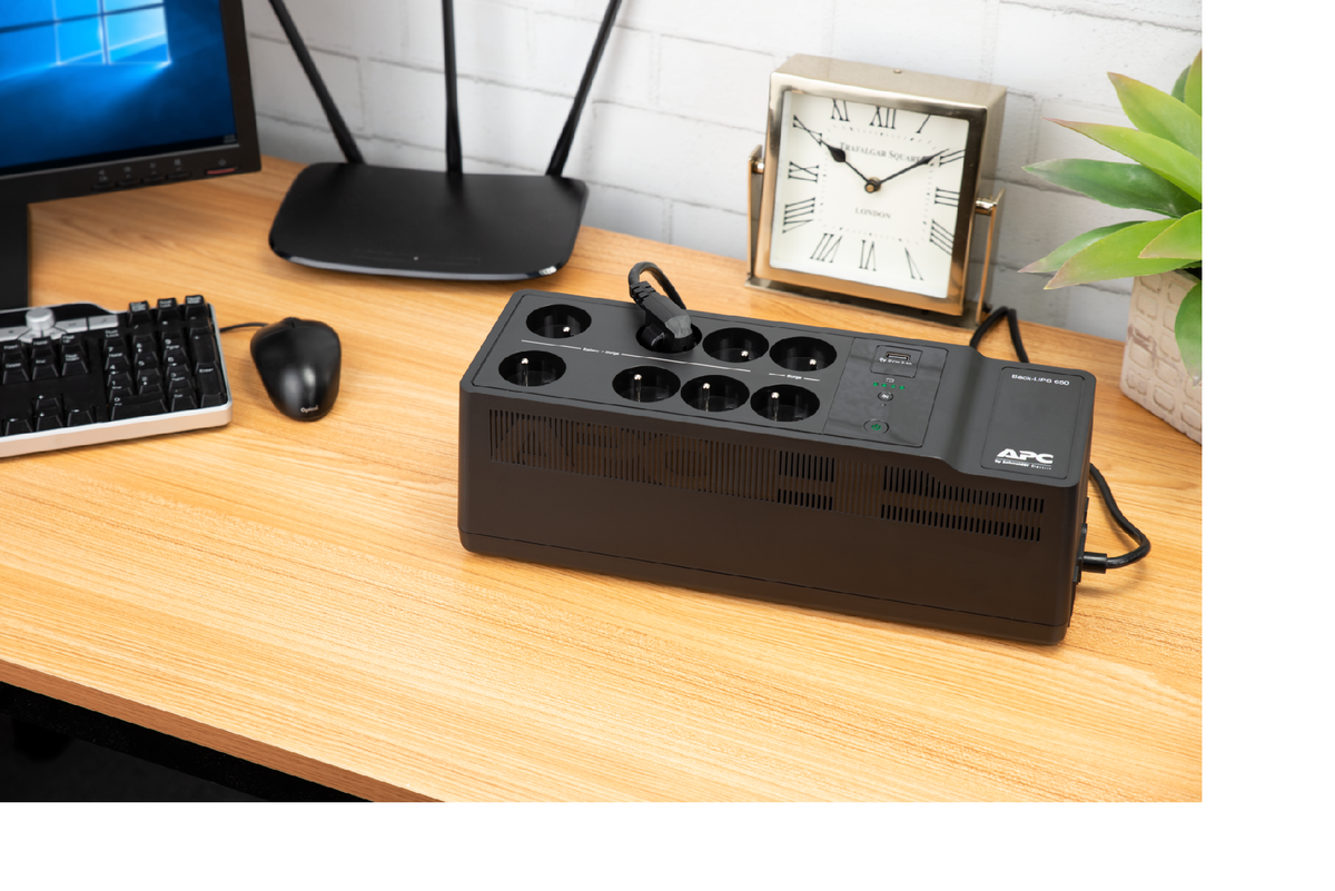 Schneider Electric APC Back-UPS | BE650G2-GR | 650 VA | 400 W