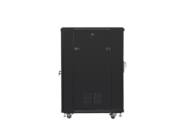 Lanberg | Rack cabinet 19" free-standing 22U/600x800 (flat pack) | FF01-6822-12B | Black