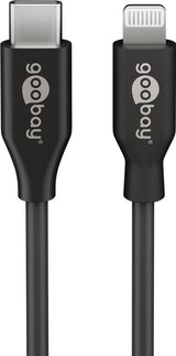 Goobay | Lightning USB-C Charging and Sync Cable | Round cable