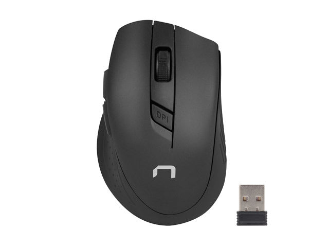 Natec | Keyboard and Mouse | Stringray 2in1 Bundle | Keyboard and Mouse Set | Wireless | Batteries included | US | Black | Wireless connection