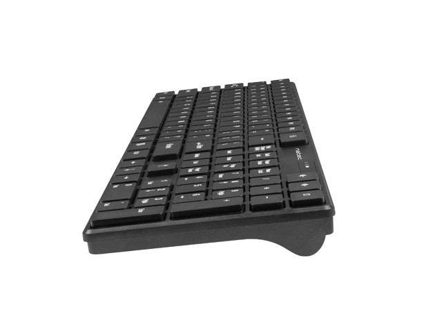 Natec | Keyboard and Mouse | Stringray 2in1 Bundle | Keyboard and Mouse Set | Wireless | Batteries included | US | Black | Wireless connection
