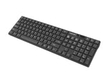 Natec | Keyboard and Mouse | Stringray 2in1 Bundle | Keyboard and Mouse Set | Wireless | Batteries included | US | Black | Wireless connection