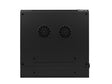 Lanberg | Rack cabinet 19" double-section wall-mount 9U/600x600 (flat pack) | WF02-6609-10B | Black