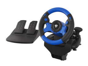 Genesis | Driving Wheel | Seaborg 350 | Blue/Black | Game racing wheel