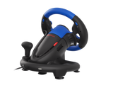 Genesis | Driving Wheel | Seaborg 350 | Blue/Black | Game racing wheel