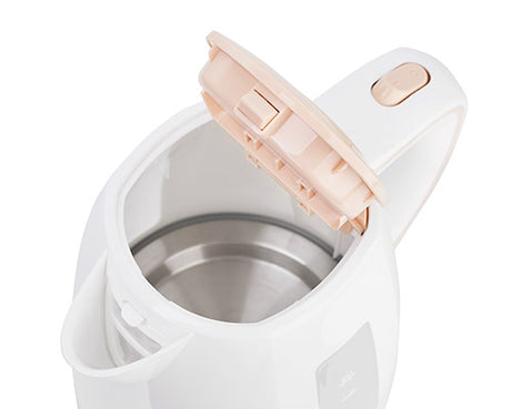 Adler | Kettle | AD 1264 | Standard | 2200 W | 1.7 L | Plastic | 360° rotational base | White