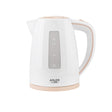 Adler | Kettle | AD 1264 | Standard | 2200 W | 1.7 L | Plastic | 360° rotational base | White