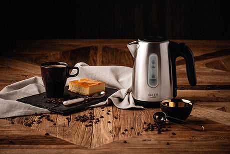 Adler | Kettle | AD 1273 | Standard | 1200 W | 1 L | Stainless steel | 360° rotational base | Stainless steel