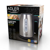 Adler | Kettle | AD 1273 | Standard | 1200 W | 1 L | Stainless steel | 360° rotational base | Stainless steel