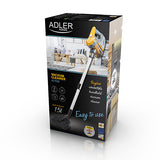 Adler | Vacuum Cleaner | AD 7036 | Corded operating | Handstick and Handheld | 800 W | - V | Operating radius 7 m | Yellow/Grey | Warranty 24 month(s)