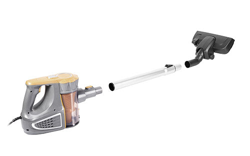 Adler | Vacuum Cleaner | AD 7036 | Corded operating | Handstick and Handheld | 800 W | - V | Operating radius 7 m | Yellow/Grey | Warranty 24 month(s)