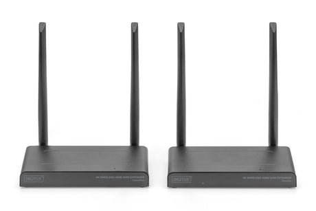 Digitus 4K Wireless HDMI KVM Extender Set, 150 m | DS-55328 | Black
