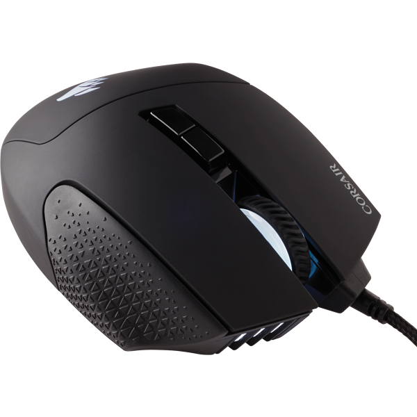 Corsair | SCIMITAR RGB ELITE | Wired | Optical | Gaming Mouse | Black | Yes