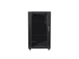 Lanberg | Rack cabinet 19" free-standing 22U/600x600 (flat pack) | FF01-6622-12B | Black