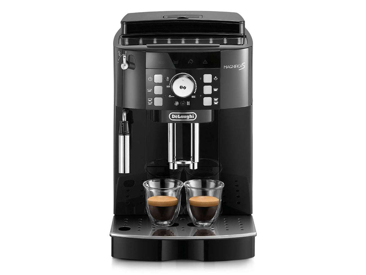 Delonghi | Coffee Maker | Magnifica S | Pump pressure 14 bar | Built-in milk frother | Fully automatic | Black | 1450 W