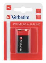 Verbatim 49924 Alkaline baterija 9V (Hangcard) (1 vnt pakuotėje)
