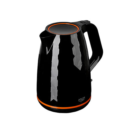 Adler | Kettle | AD 1277 | Standard | 2200 W | 1.7 L | Plastic | 360° rotational base | Black