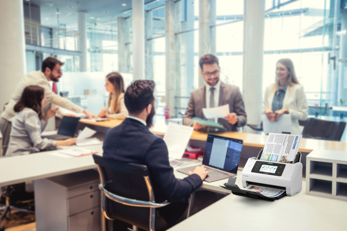 Epson Network Business Scanner | WorkForce DS-800WN | Colour | Wireless