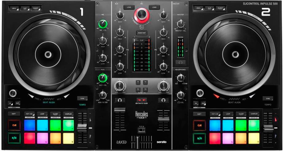 Hercules | DJControl Inpulse 500 | Speakers | USB connectivity