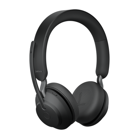 Jabra Evolve2 65 UC Stereo Belaidės ausinės USB Type-A, Bluetooth, Juoda