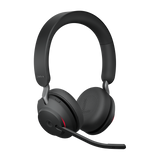 Jabra Evolve2 65 MS Stereo Belaidės ausinės, Bluetooth, USB-A, Juoda