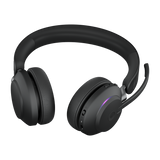 Jabra Evolve2 65 MS Stereo Belaidės ausinės, Bluetooth, USB-A, Juoda