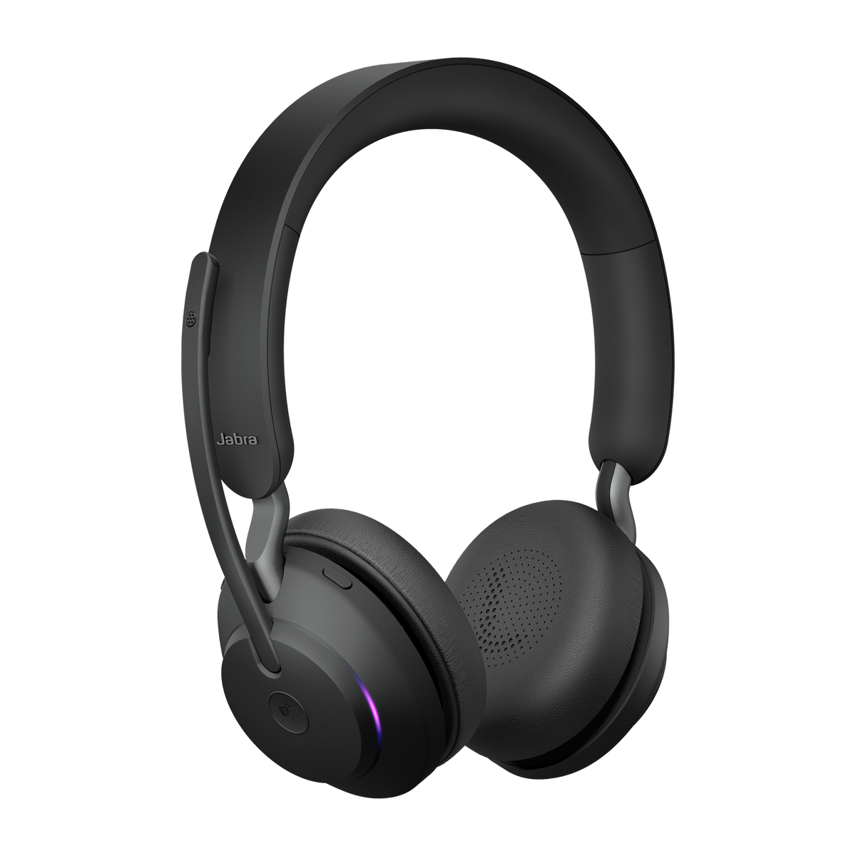 Jabra Evolve2 65 MS Stereo Belaidės ausinės, Bluetooth, USB-A, Juoda
