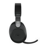 Jabra Evolve2 85 MS Stereo Belaidės/Laidinės ausinės, Bluetooth, 3.5mm jack, USB-A, Juoda