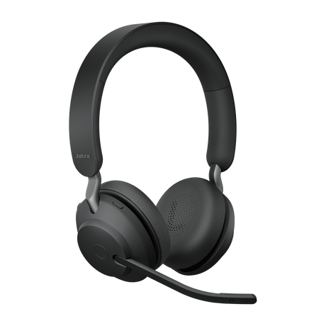 Jabra Evolve2 65 UC Stereo Belaidės ausinės USB Type-A, Bluetooth, Juoda
