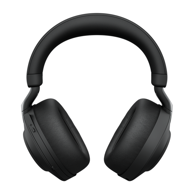 Jabra Evolve2 85 MS Stereo Link380c Belaidės/Laidinės ausinės Bluetooth, 3.5mm jack, Stand, Juoda