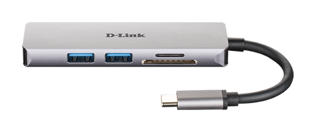 D-Link | 5-in-1 USB-C™ Hub with HDMI and SD/microSD Card Reader | DUB-M530 | USB Type-C