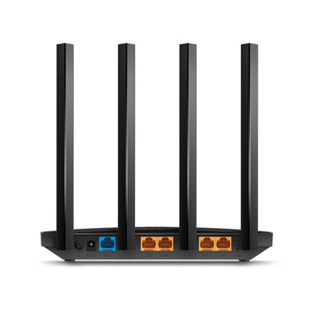 TP-LINK | Router | Archer C6 | 802.11ac | 300+867 Mbit/s | 10/100/1000 Mbit/s | Ethernet LAN (RJ-45) ports 4 | Mesh Support No | MU-MiMO Yes | No mobile broadband | Antenna type 4xExternal | No