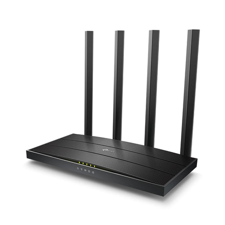 TP-LINK | Router | Archer C6 | 802.11ac | 300+867 Mbit/s | 10/100/1000 Mbit/s | Ethernet LAN (RJ-45) ports 4 | Mesh Support No | MU-MiMO Yes | No mobile broadband | Antenna type 4xExternal | No