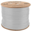 Lanberg | LAN Cable CAT.6A UFTP 305M Solid CU LSZH Grey CPR + Fluke Passed | LCUF6L-11CU-0305-S