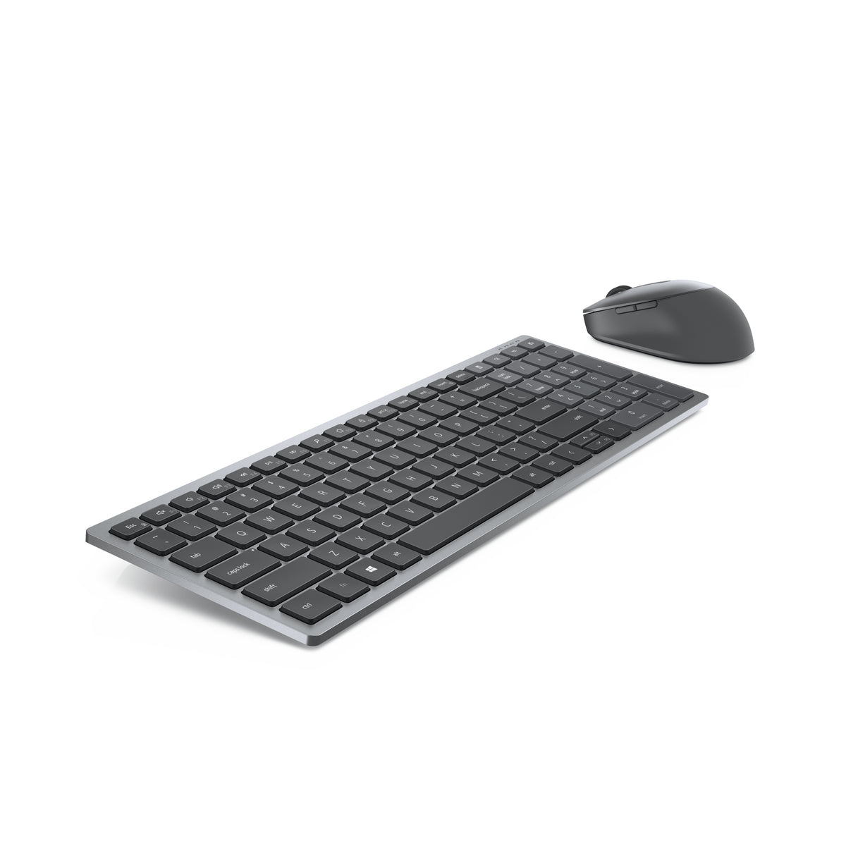 Dell | Keyboard and Mouse | KM7120W | Keyboard and Mouse Set | Wireless | Batteries included | Bluetooth | Wireless connection | US | Titan Gray